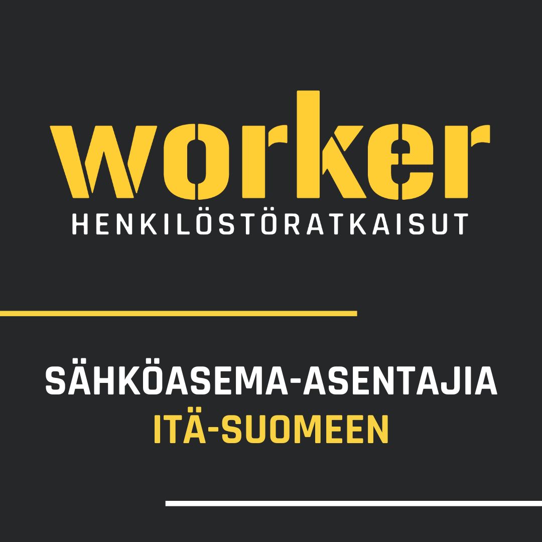 Sähköasema-asentajia Itä-Suomeen